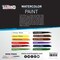 U.S. Art Supply 12-Color Water Colors Paint Set, 12ml Professional Watercolor Tubes, Vibrant Pigments - Water Colors Paint Adult Set for Artists